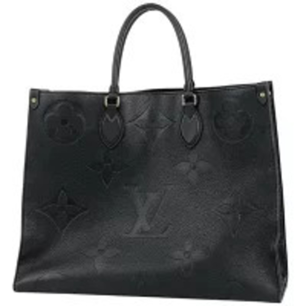 Louis Vuitton OnTheGo Shoulder Bag Handbag Tote Monogram Empreinte Noir Black